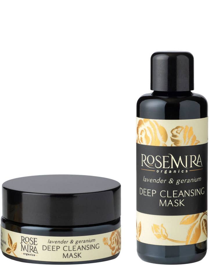 Máscara de Limpeza Profunda de Lavanda e Gerânio por atacado de Rosemira Organics