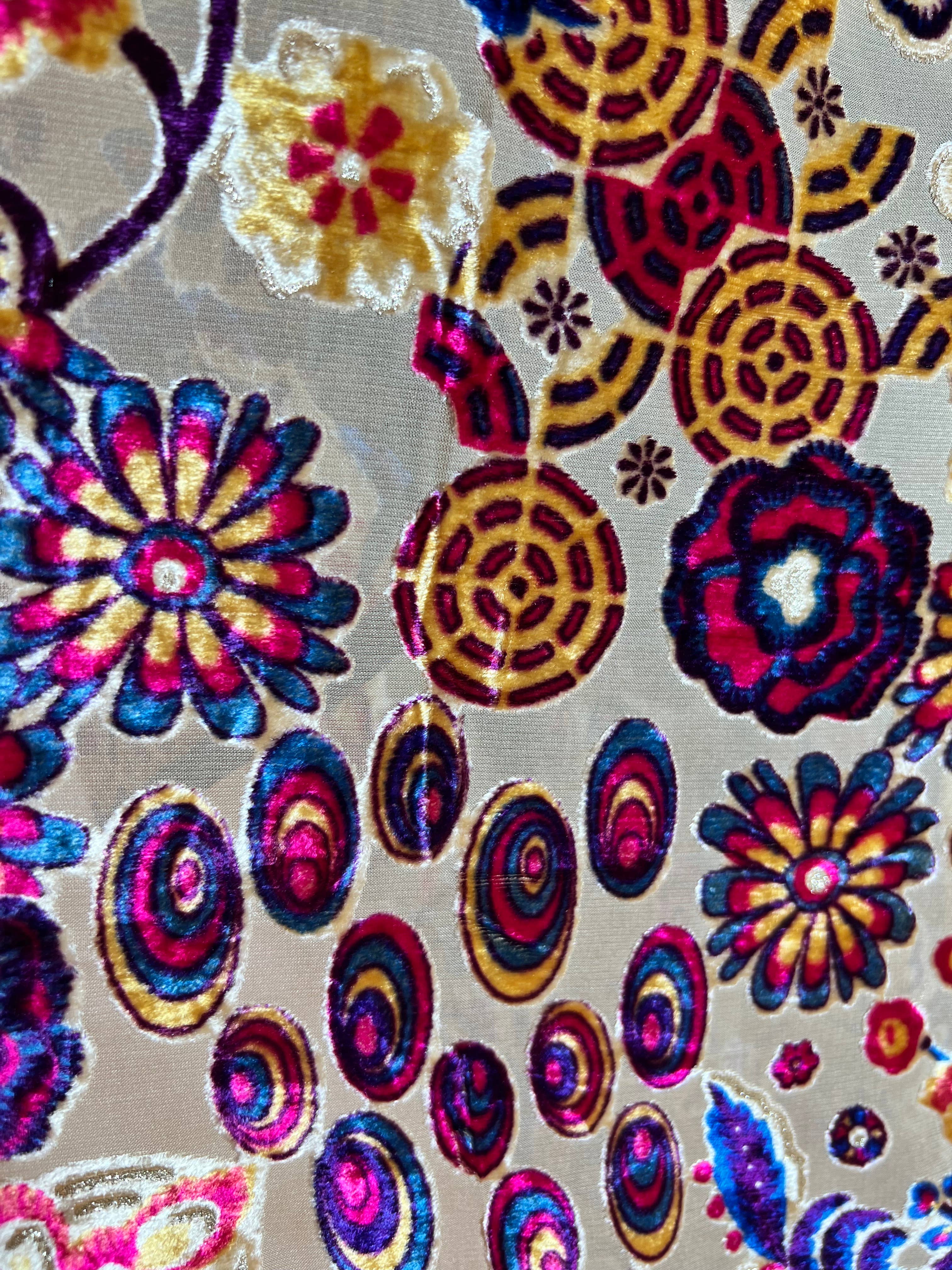 Kinomy - Wholesale Kimono - Women's - Devore Largo transparent kimono, women's elegant long kimono8