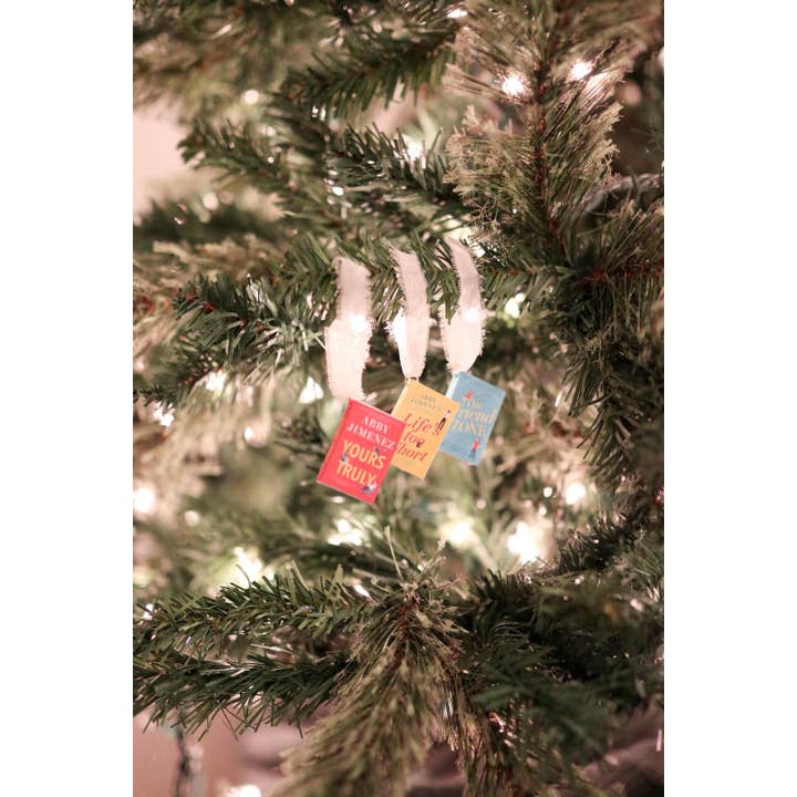The Sticker Shop - Wholesale Ornament - Abby Jimenez Inspired Mini Book Ornaments6