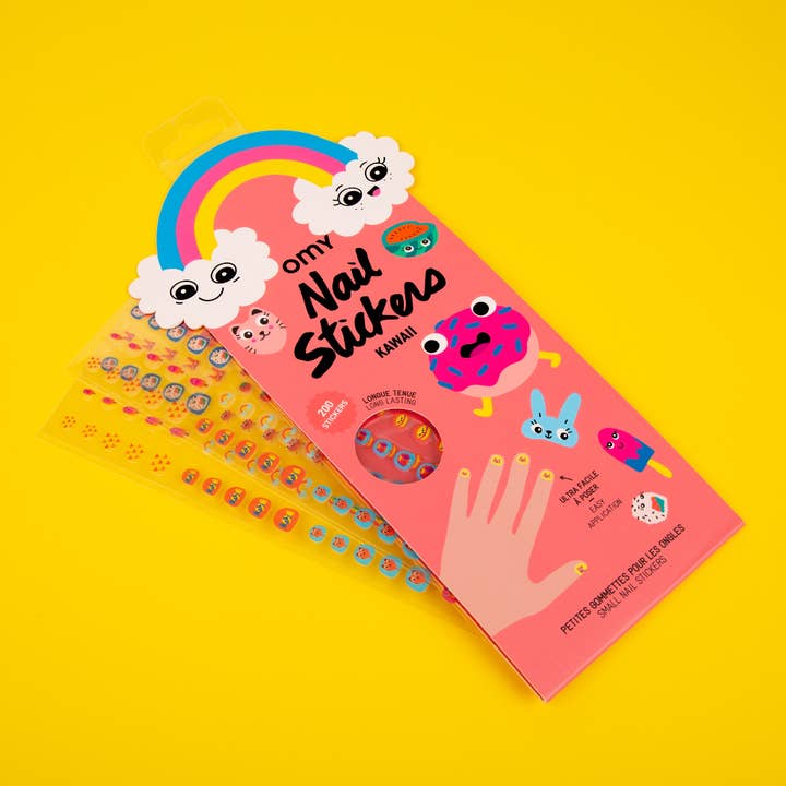 OMY - Wholesale Sticker - Kids & Baby - Kids Nail stickers - Kawaii