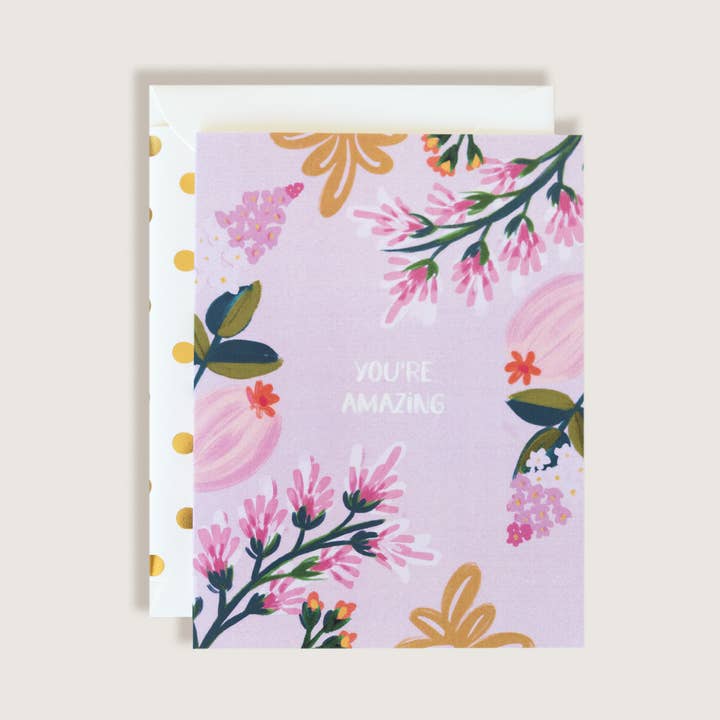 Tu es incroyable ! Carte de vœux Thinking of You pour la vente par The First Snow