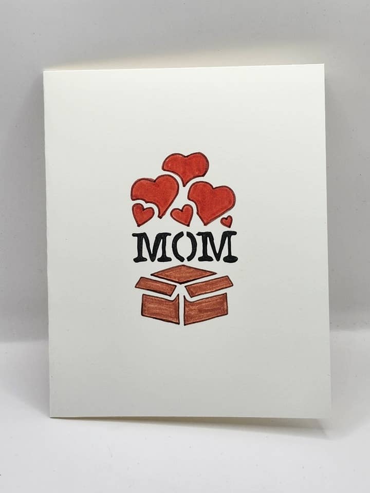 Mother's Day Card Design 11 for wholesale by Craftavia Market LLC