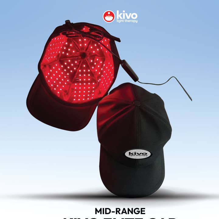 Casquette de thérapie par lumière rouge Kivo pour la vente par Kivo Red Light Therapy