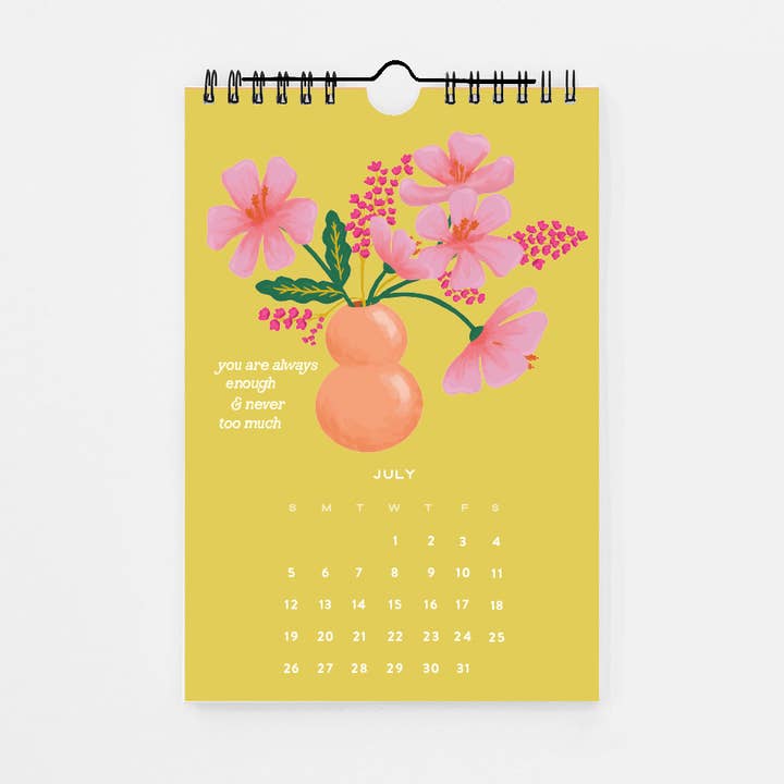 Slightly Stationery - Wholesale Calendar - 2026 Gentle Calendar 2