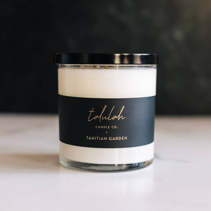 Tahitian Garden Candle 9 oz. for wholesale by Talulah Candle Co