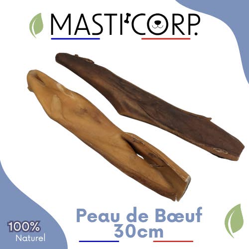 Ekstra Hård Oksehovedhud - 30 cm for engroshandel hos Masti'Corp