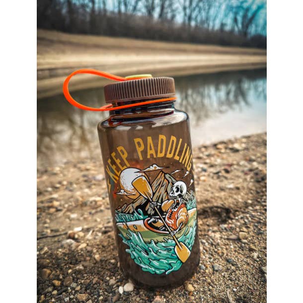 Hey Bear Outdoors – wholesale Water bottle – Kayaking Keep Paddling Nalgene 32oz Water Bottle4