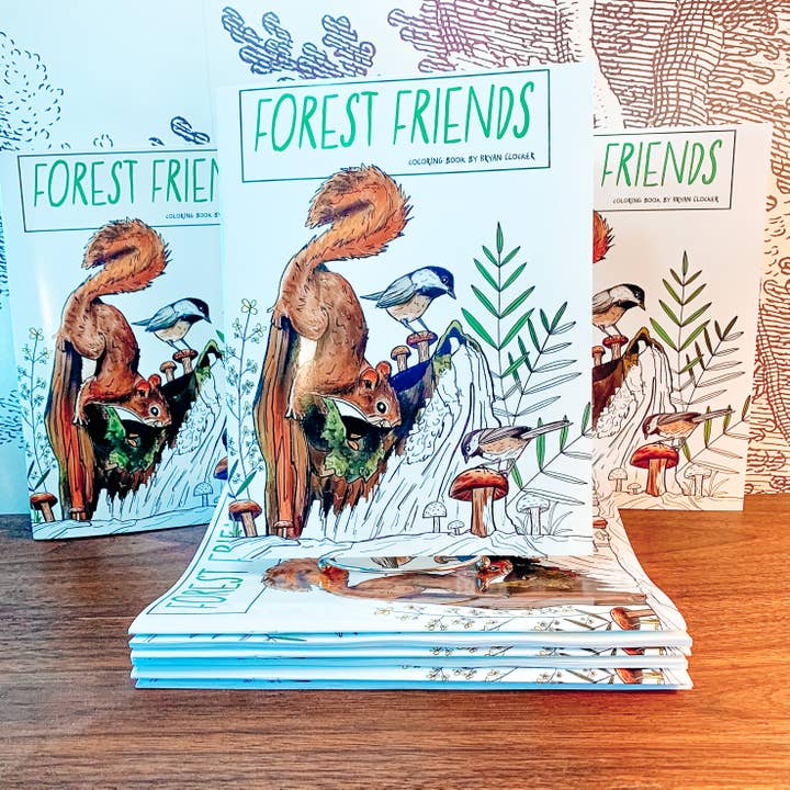 bclockerart - Wholesale Coloring & Activity Book - Kids & Baby - Forest Friends Coloring book