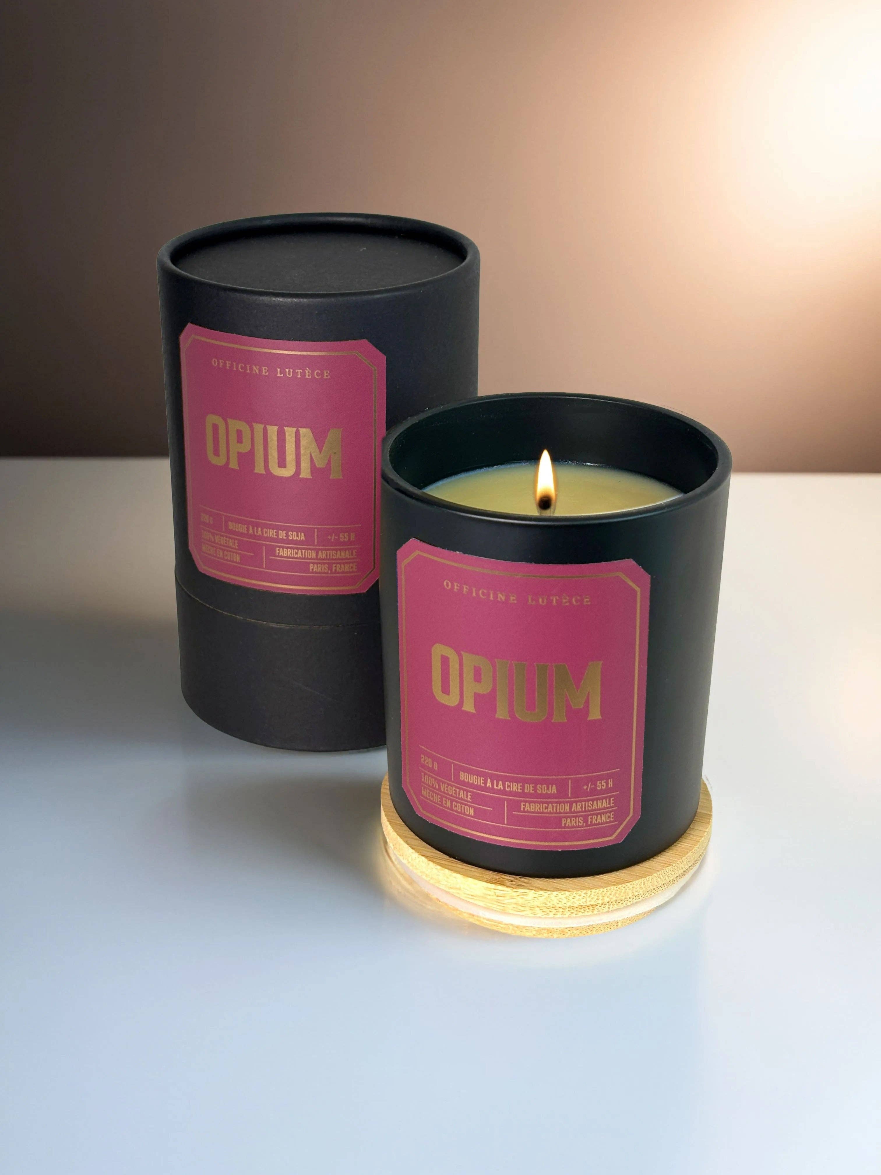 Officine Lutèce - Vendita all'ingrosso Candela in vasetto - Candela profumata Opium2