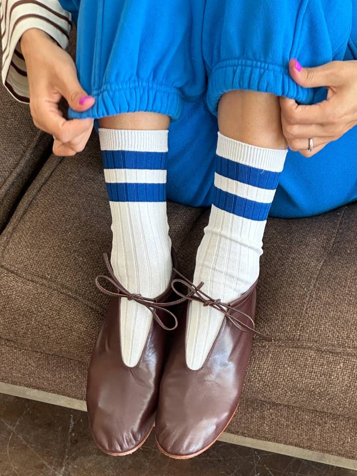 Le Bon Shoppe - Wholesale Socks - Women's - Her Varsity Socks (wholesale)1