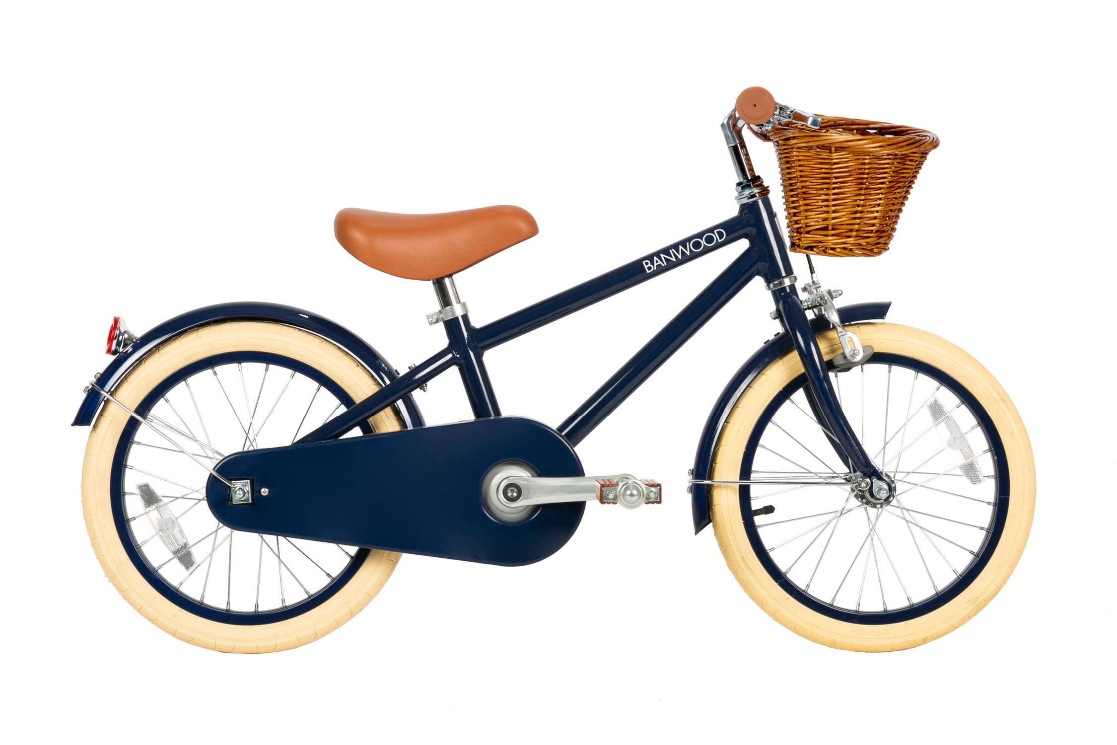 Banwood SL Europe – Engroshandel Cykler og scootere - Børn – Banwood 16" klassisk vintage pigecykel – navyblå8