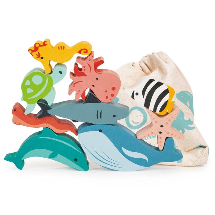 Happy Stacking Ocean for wholesale by Mentari Toys