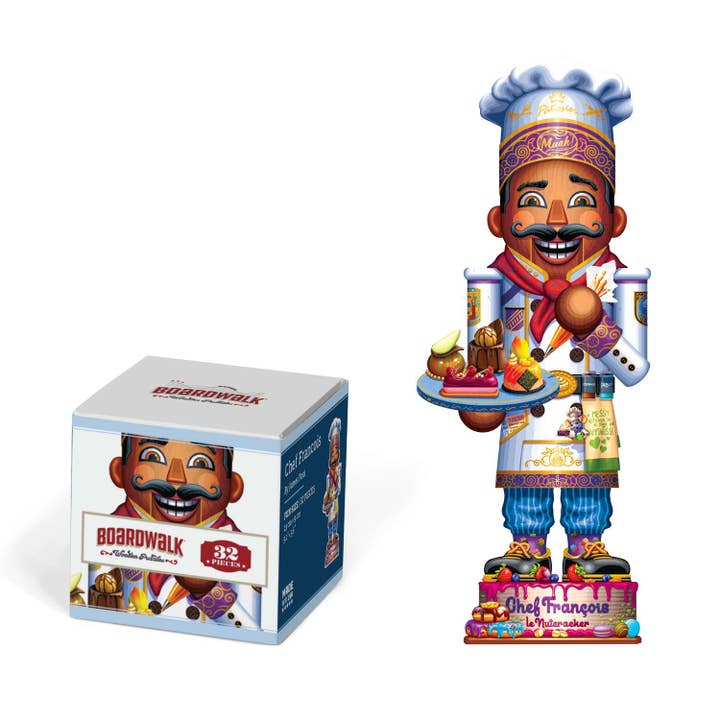 Chef Francois - Taille Amusante pour la vente par Boardwalk Puzzle Company