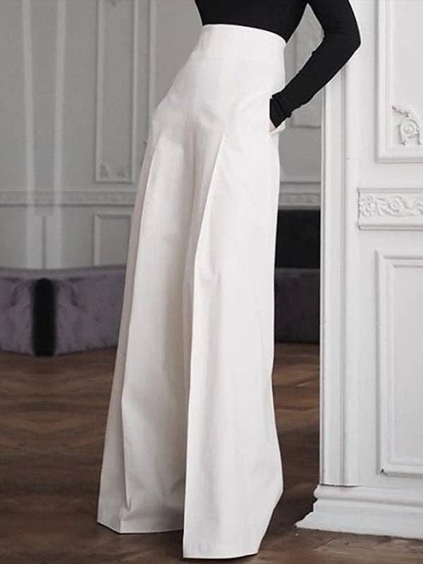 Urban White Wide Leg Pants for wholesale on Faire0