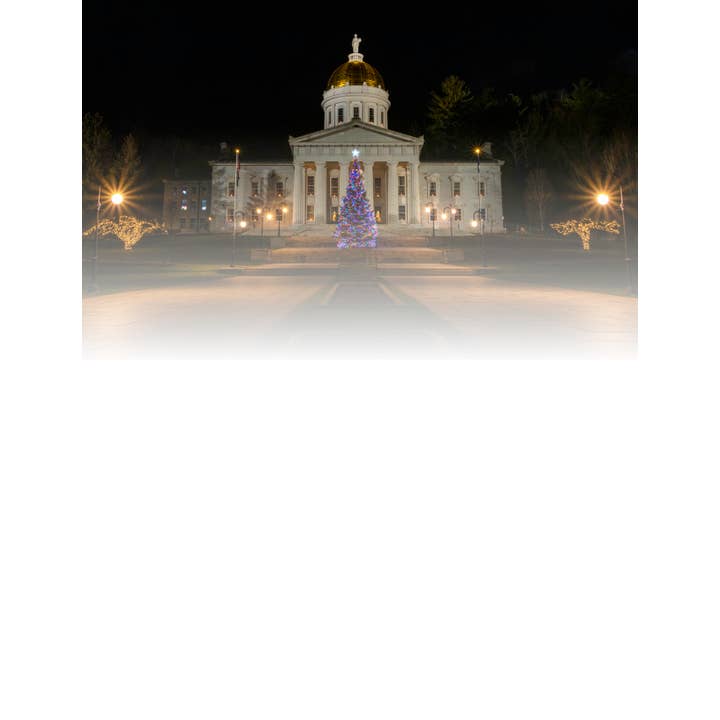 notepads | Capitol before the Snow | Montpelier, Vermont for wholesale by wjd photography