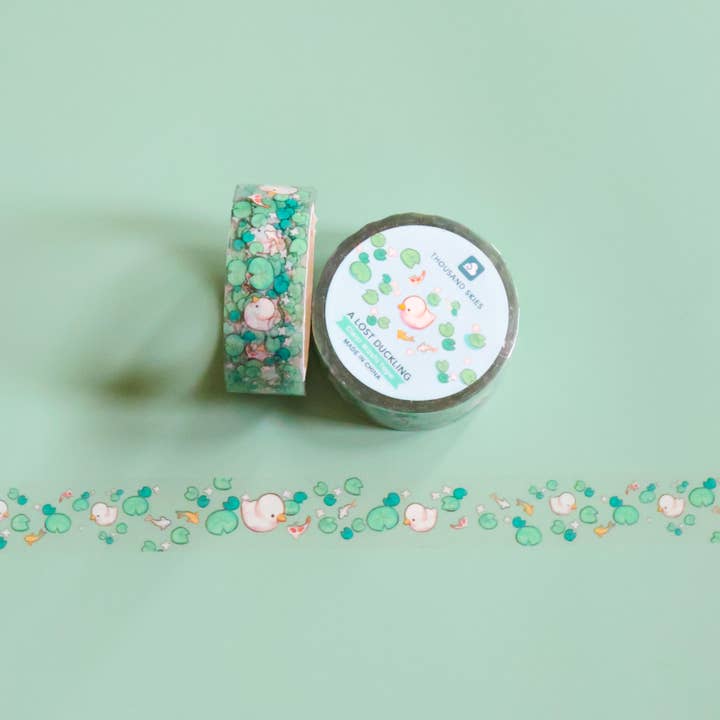Thousand Skies - Wholesale Tape - PET Tape - (Transparent) A Lost Duckling Tape2