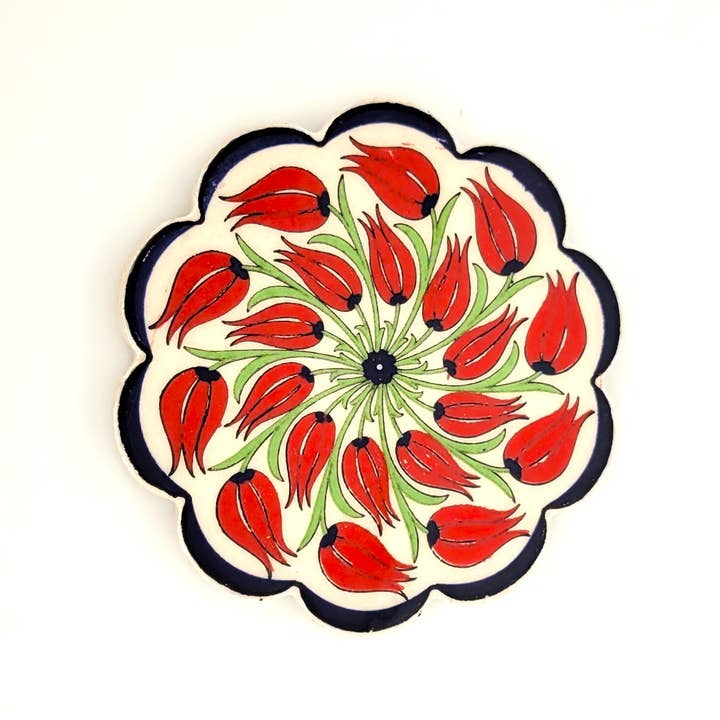 Eclectic Woodchuck - Wholesale Coasters - Ceramic Screen Printed Drink Coaster in Assorted Patterns
