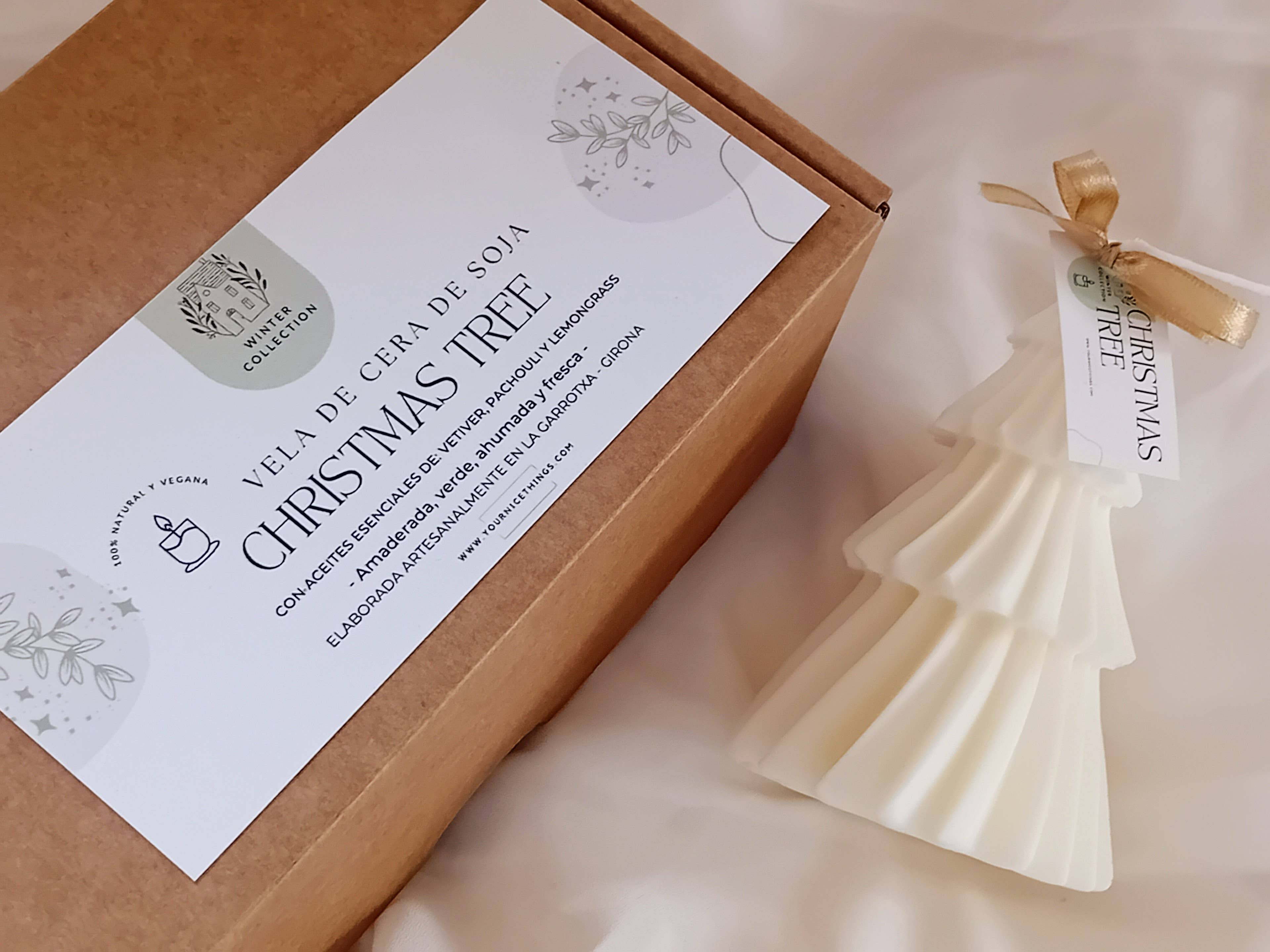 Your Nice Things - Candles - – Großhandel Geschenkkerze – Weihnachts-Sojawachskerze Weihnachtsbaum1