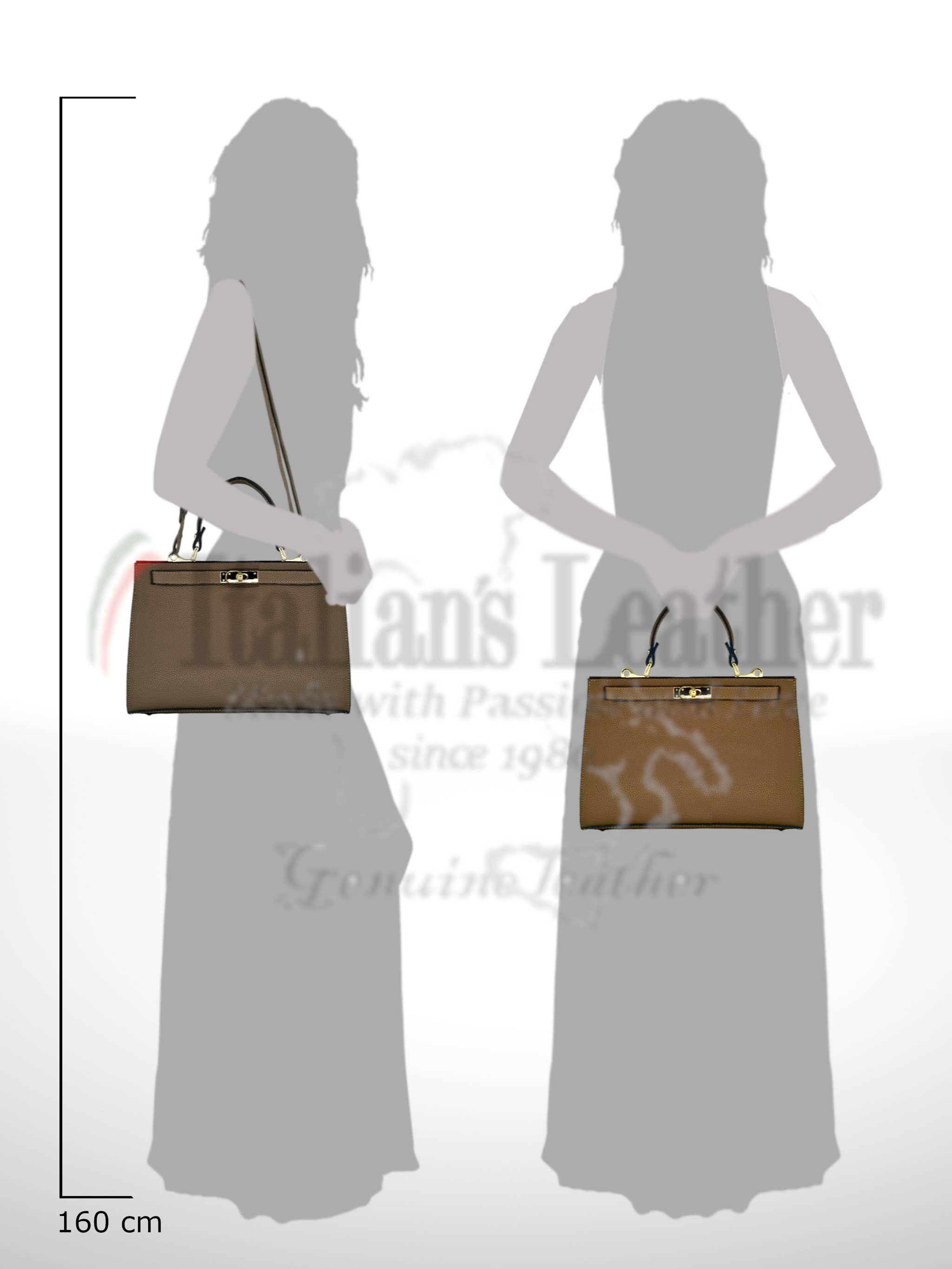 ITALIAN'S LEATHER - Wholesale Top Handle Bag - Women's - Malicia ² Cowhide leather bag9