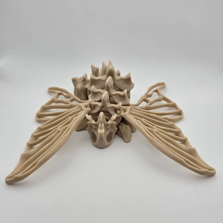 Figura de Polilla de Hueso – Decoración de Insecto Esqueleto Gótico para venta al por mayor de Sumptuous Scull Styles LLC