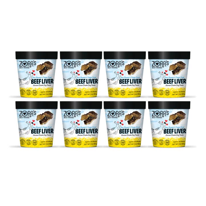 Wild Zora - Wholesale Pet Treats - Dog - Zora's Best Friendz Beef Liver Dog Treats