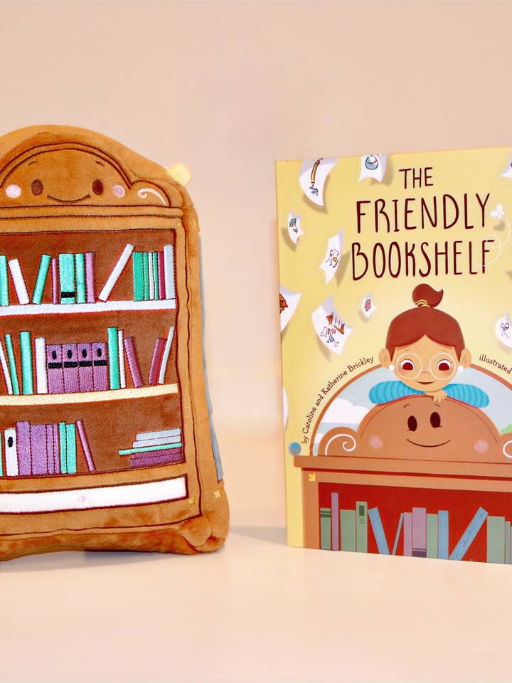 Bibli the Friendly Bookshelf® Plushie & Picture Book Bundle for wholesale by The Brickley Sisters