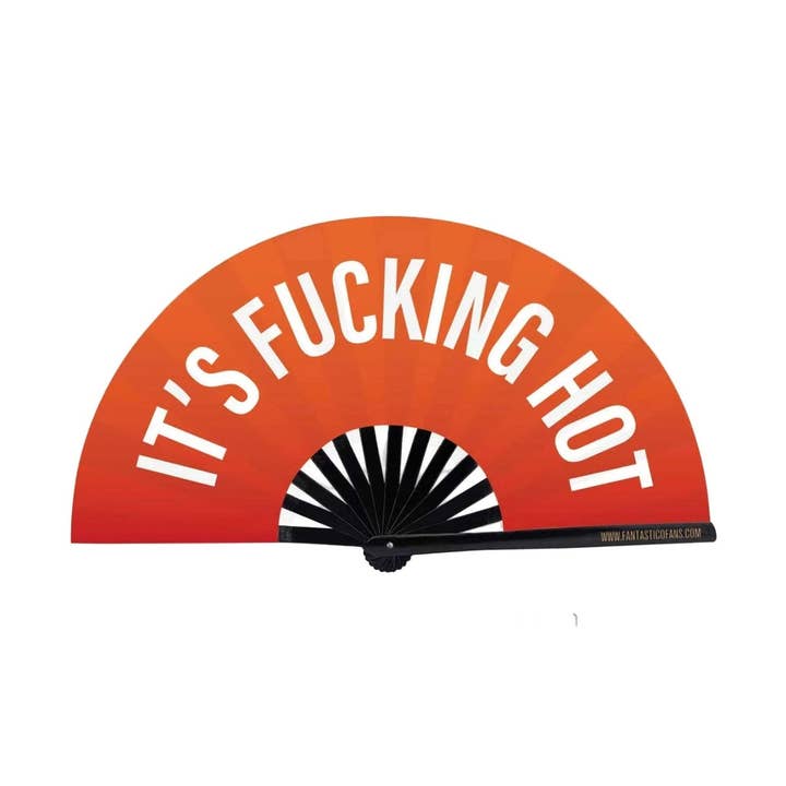 It's Fucking Hot XL Fan for wholesale by Fantastico Fans UK Limited