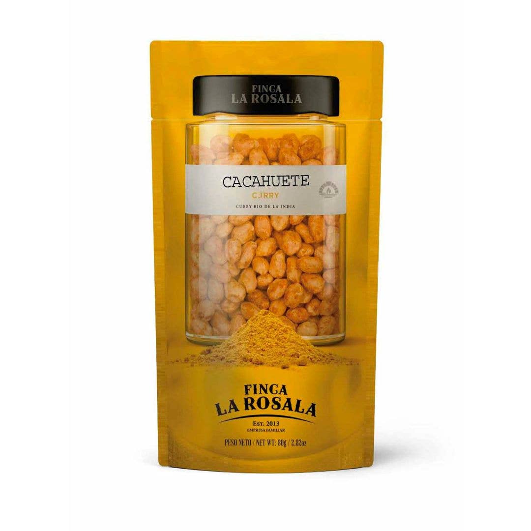 Original Market - Vendita all'ingrosso Frutta secca - Arachidi tostate al curry Finca La Rosala 80 g0
