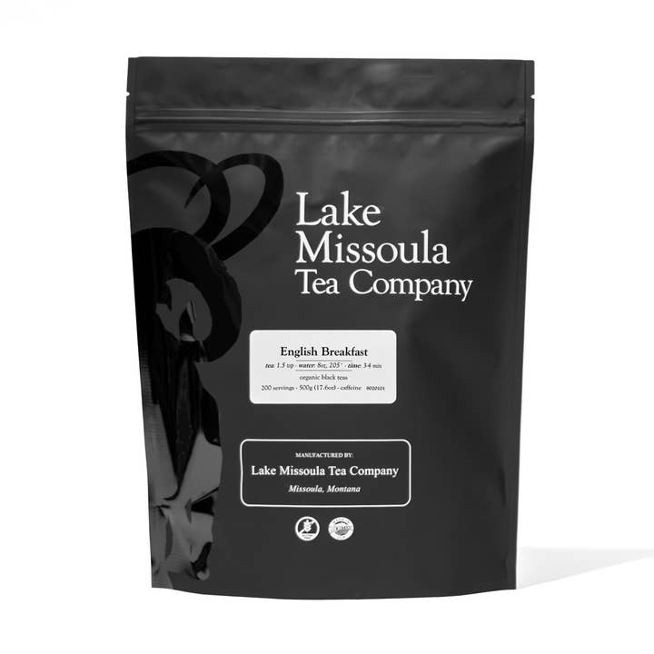 English Breakfast (500g) for wholesale by Lake Missoula Tea Company