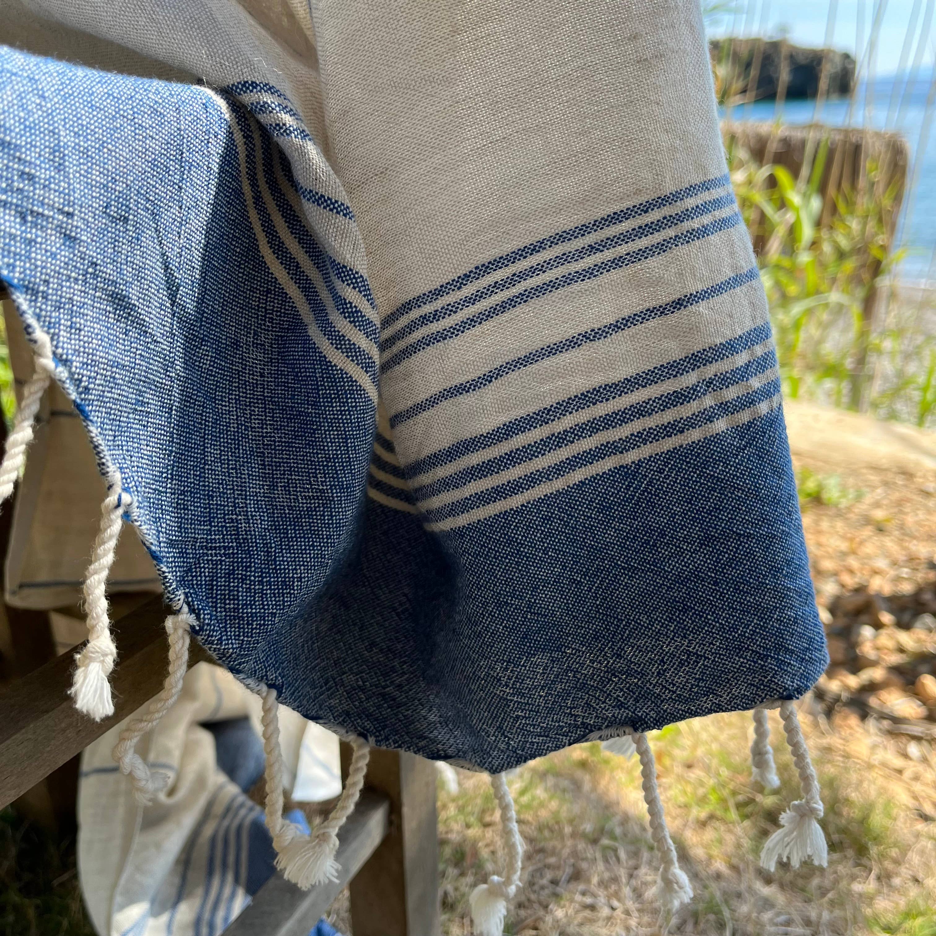 loom.ist – Großhandel Badetuch – Karya Leinen Strandtuch / Türkisches Handtuch38