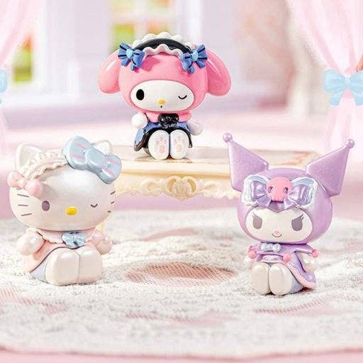 K-Wonderland - Wholesale Figurine Toy - Kids - Sanrio Characters “Sweet Lace” Mini Figure Series4