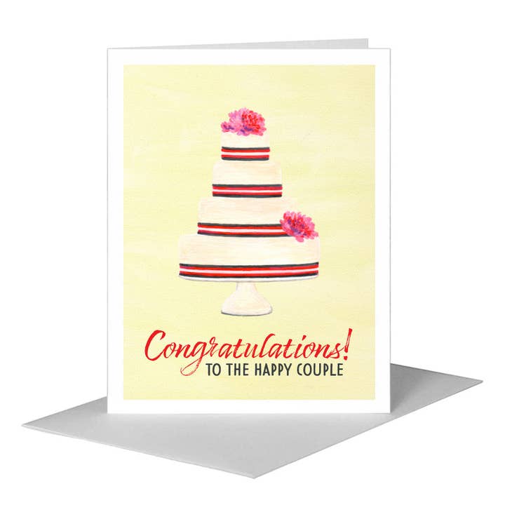 Four Tiers, Greeting Card (#8576C) for wholesale by Printed Canvas