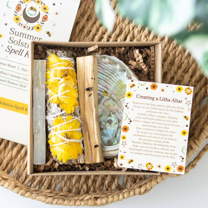 Bee Radiant Litha Spell Kit for wholesale by Something Different Wholesale