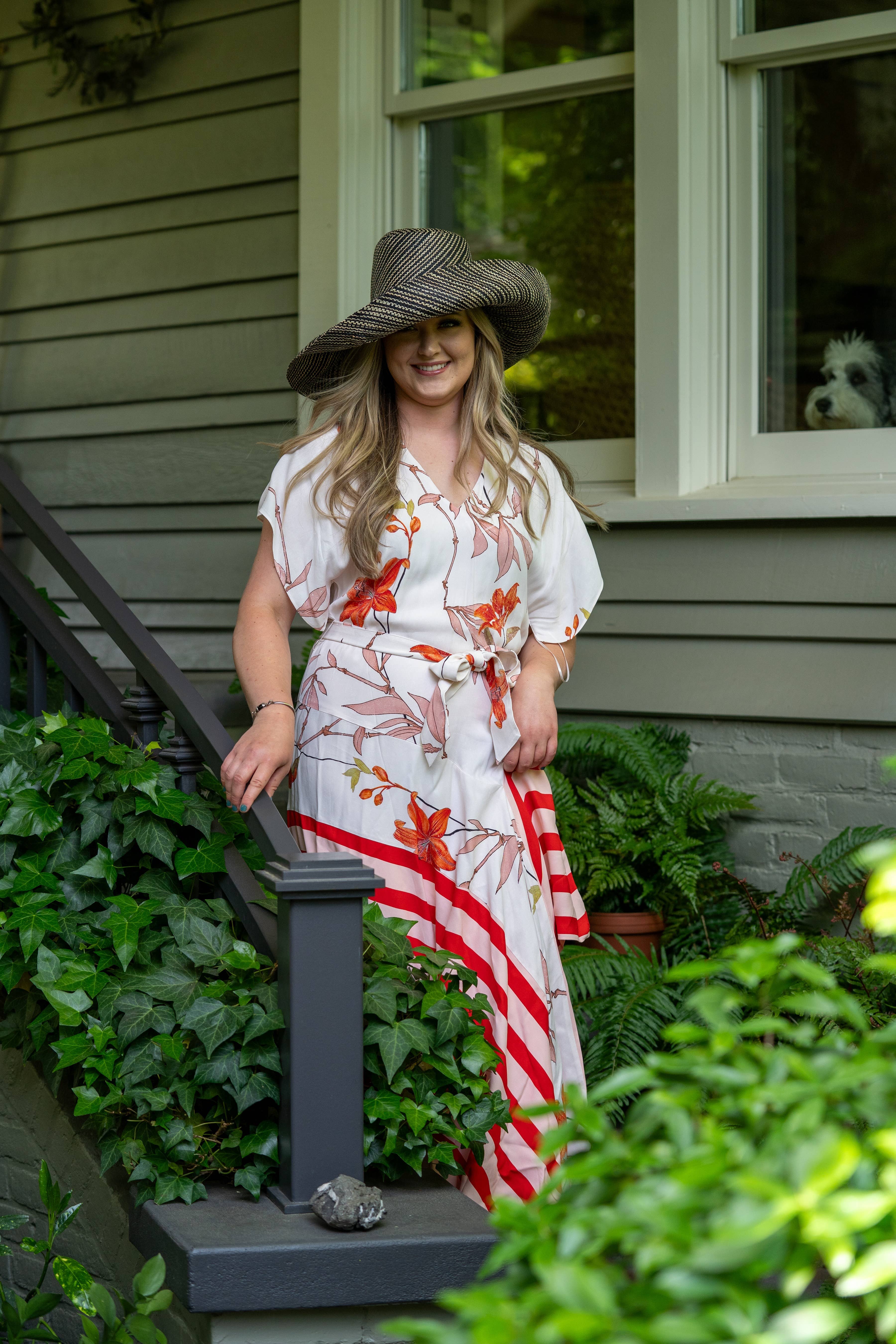Shebobo - Wholesale Straw Hat - Women's - Monica 5" & 7" Wide Brim Melange Packable Straw Sun Hats15