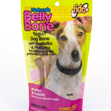 Fido, Inc. - Wholesale Pet treats – Dog - Belly Bones - Yogurt - Belly Bones Mini - 21/Pack3