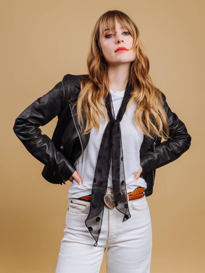 The Johansen Long Skinny Scarf for wholesale by I'm With The Band