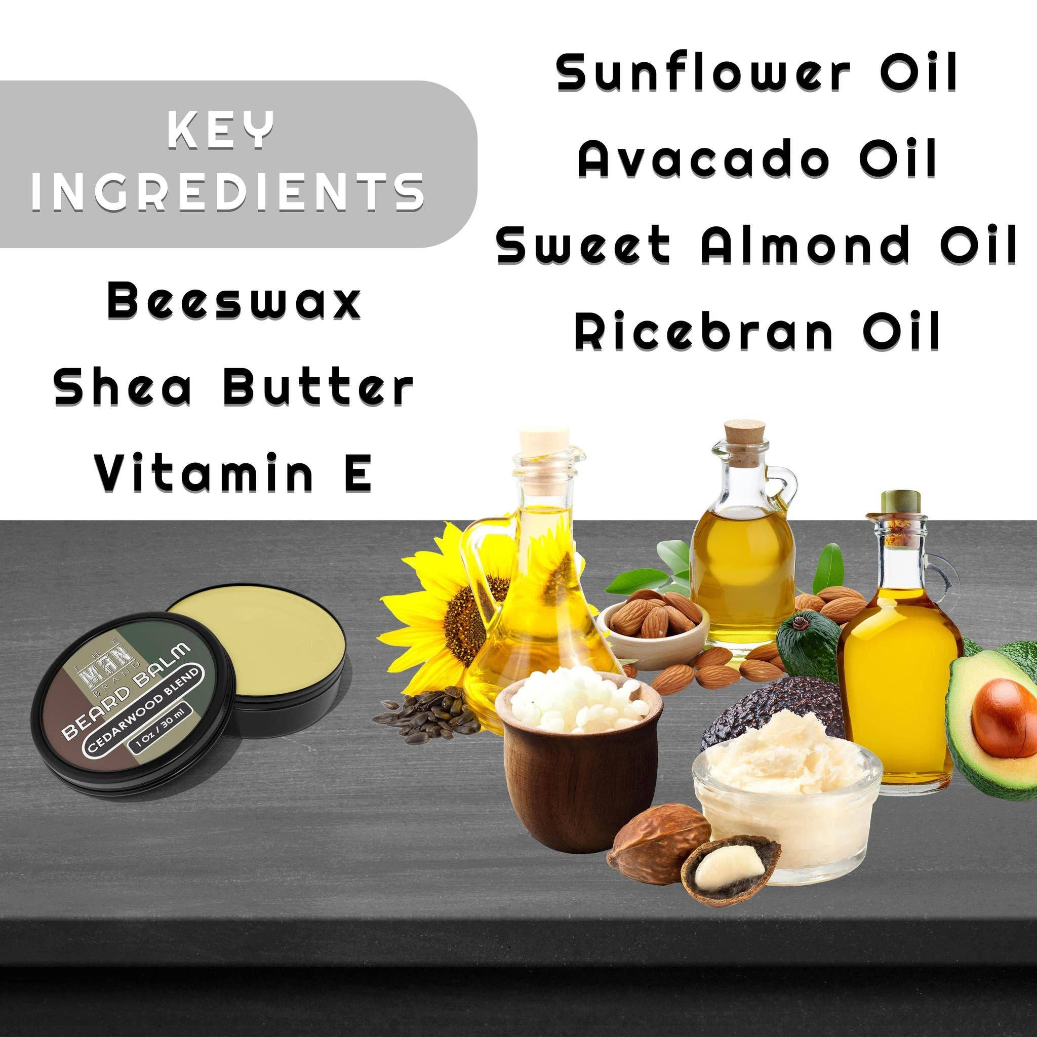 The Man Brand – wholesale Beard styling product – Cedarwood Blend Beard Balm3