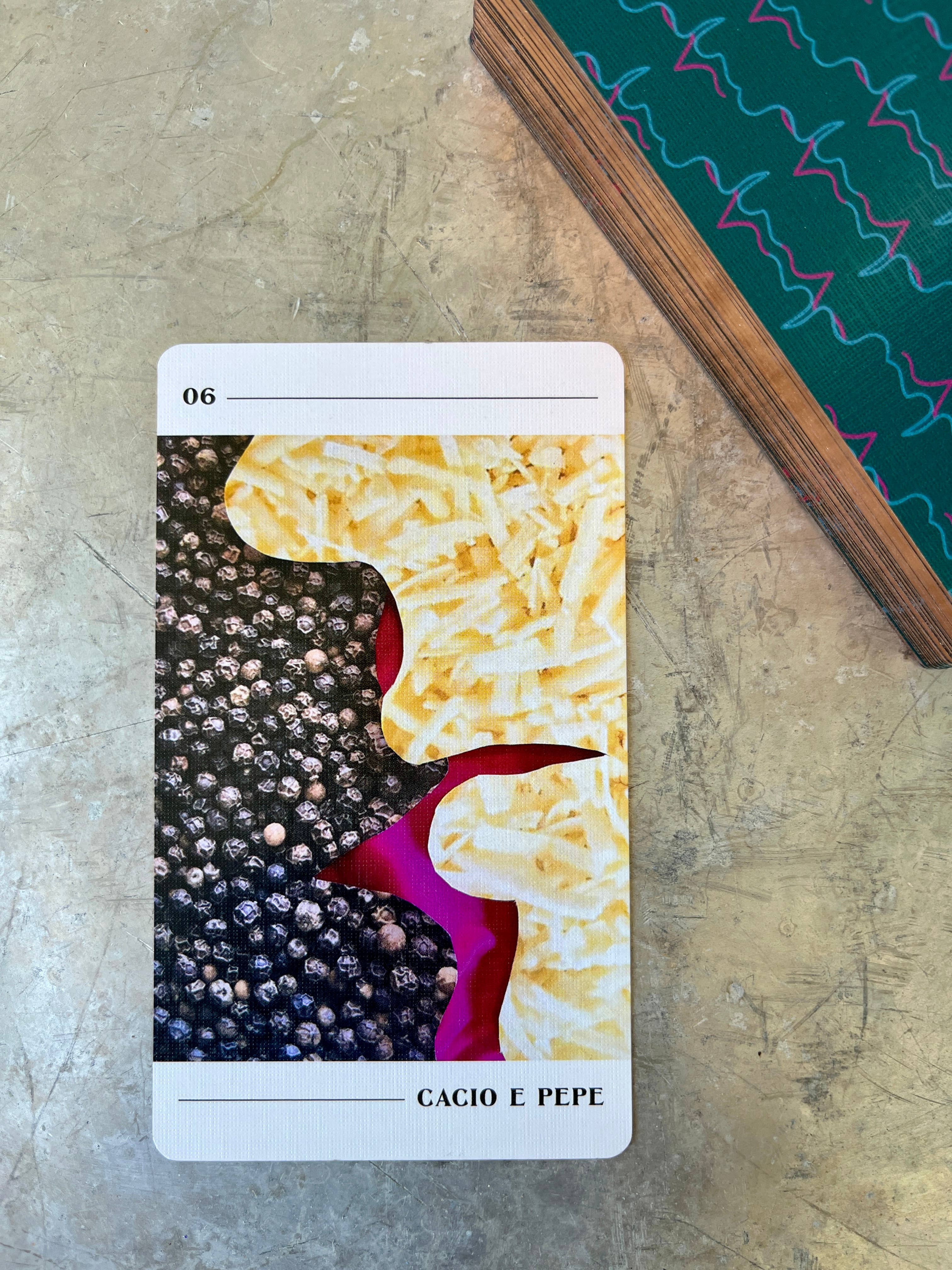 Cacio e Pepe Tarot - Wholesale Tarot Cards - Cacio e Pepe Tarot Deck & Guidebook - Second Edition6