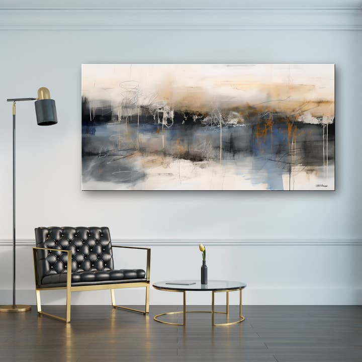 PEACEFUL PROTEST - Abstract Textured Limited Edition Canvas Wall Art for wholesale by ELOISE WORLD STUDIO