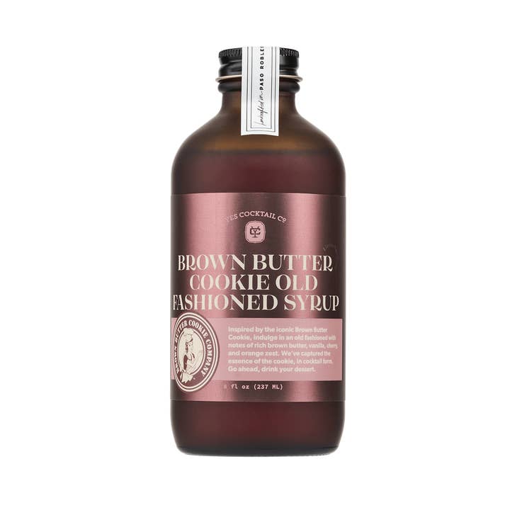BBCCxYCC Brown Butter Cookie Old Fashioned Syrup for wholesale by Yes Cocktail Co