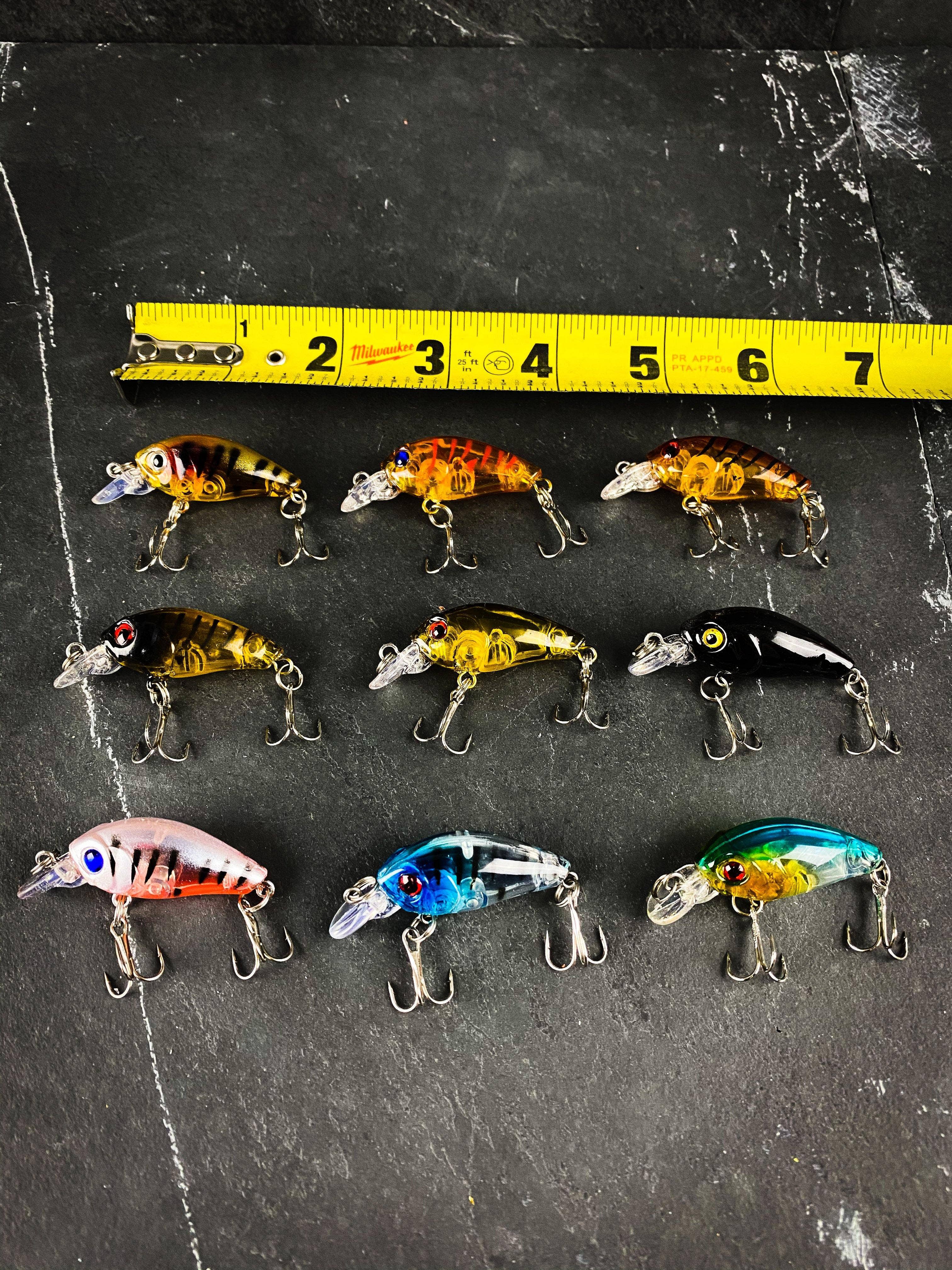 Outdoor Junction - Vente Accessoires de sport - Lot de 9 leurres durs courts coulants type crankbait2
