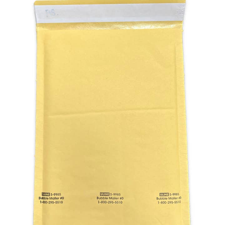 #0 | 6x10 | Padded Envelope | 25 ENVELOPE BUNDLE | $14.00 for wholesale by SHIPPING BY ELI