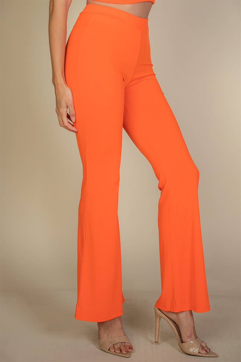 CAPELLA APPAREL - Wholesale Pants - Women's - High Waisted Flare Pants53