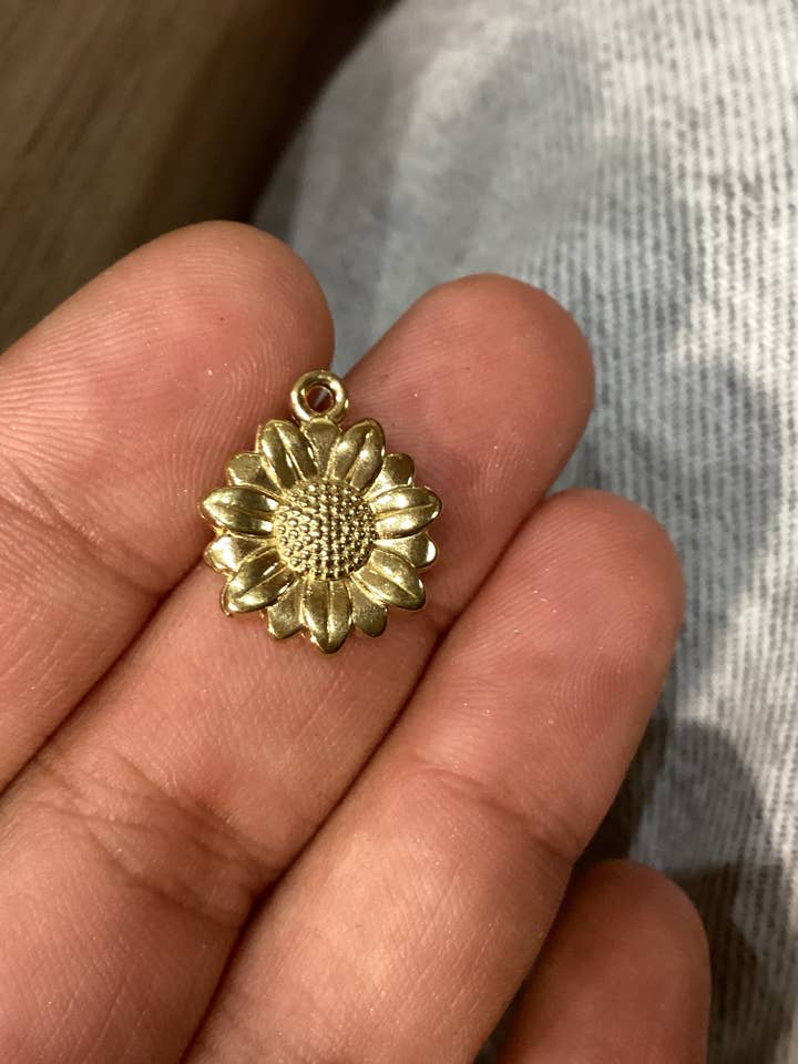Charms tournesol pour la vente par SIKA BIJOUX