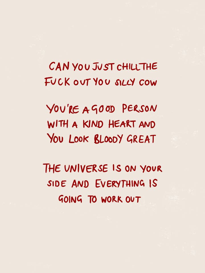 Het Universum Staat Aan Jouw Kant | Motiverende Rode Kunstprint voor wholesale door Peak Prints