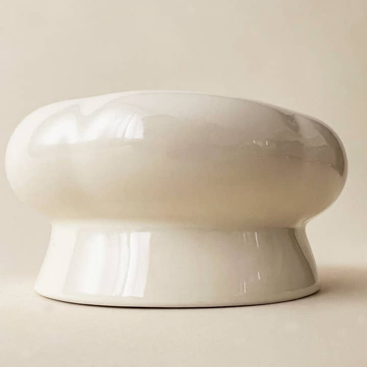 Beige Creamy Water Bowl for wholesale on Faire2