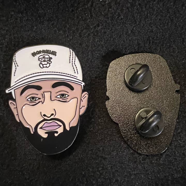 B-Side - Wholesale Lapel Pin/Button - Mac Miller Pin1