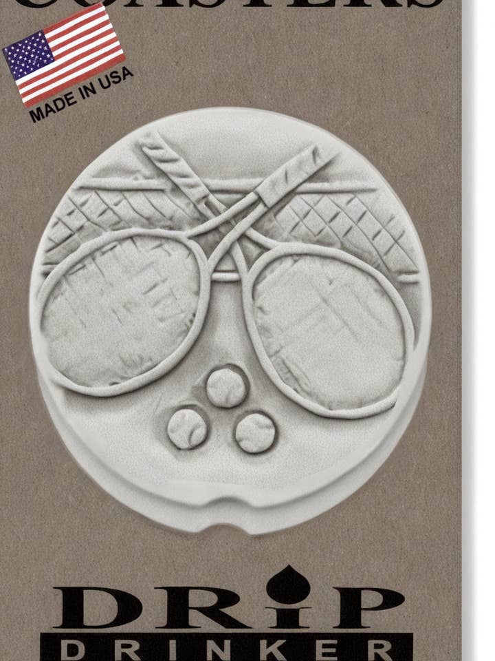 Tennis Car Coasters for wholesale by McCarter Coasters