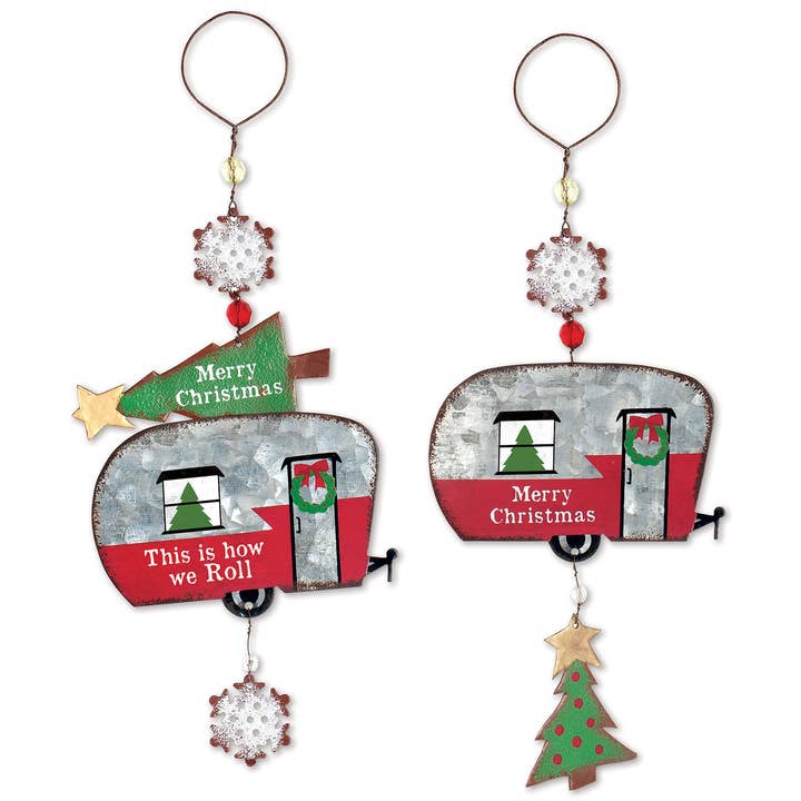 Sunset Vista Designs - Wholesale Ornament Set - Trailer Ornament 2 asst2