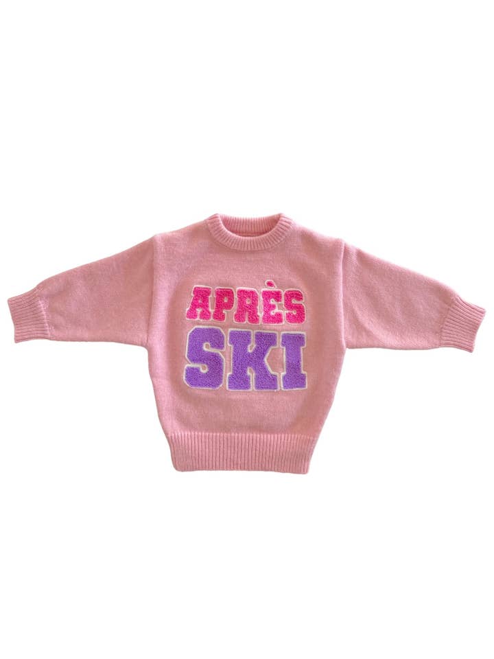 SpearmintLOVE - Venta al por mayor Jersey de punto - Niños - Jersey de punto, rosa para después de esquiar2